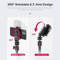 Gambar ULANZI ST-06S Holder Smartphone HP Z-Axis 360 with 2 Cold Shoe Vlog dari hop market undefined 5 Tokopedia