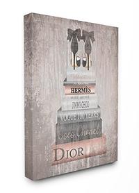 Gambar The Stupell Home Decor Collection Book Stack Heels, Multicolor dari Home and Kitchen USA undefined 1 Tokopedia