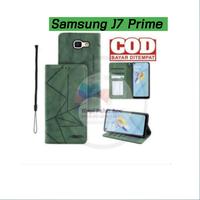 Gambar Case Samsung J7 Prime Flip Cover Wallet Leather Case Dompet Magnet - Coklat Tua, J7 prime dari Tripel x Part undefined 5 Tokopedia