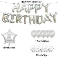 Gambar 16th Birthday Decorations Party Supplies,16th Birthday Balloons Silver dari Home and Kitchen USA undefined 1 Tokopedia
