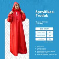 Gambar Alfahri store Jas hujan wanita ponco syari premium jas hujan syar'i dari kamilaaaaa undefined 4 Tokopedia