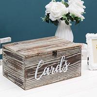 Gambar MyGift Torched Wood Gift Card Box dari Home and Kitchen USA undefined 5 Tokopedia