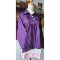 Gambar BAJU HAMIL KEMEJA PURPLE | LENGAN PANJANG & PENDEK | TERSEDIA KANCING - Ungu dari TOKO SEJAHTERAMANDIRI undefined 1 Tokopedia