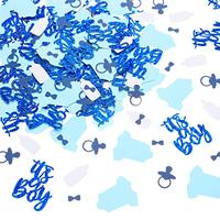 Gambar 200 Pack Gender Reveal Party Supplies Blue Confetti Its a Boy dari Home and Kitchen USA undefined 5 Tokopedia