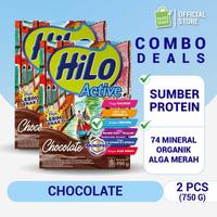 Gambar Twin Pack: HiLo Active Chocolate 750gr - Susu Tinggi Kalsium dari Asrofld undefined 2 Tokopedia