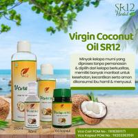Gambar VCO Oil SR12 VICO Minyak Kelapa Murni 60ml 100ml 250ml Kapsul SR 12 - VCO 60ml dari Aliesa Tokopedia undefined 1 Tokopedia