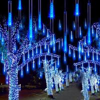 Gambar 50CM 8 Tube 284LED LED Falling Rain Lights Christmas Meteor Shower dari SyakilaStore1 undefined 2 Tokopedia
