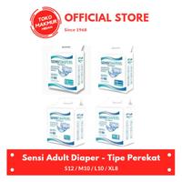 Gambar SENSI ADULT DIAPER S12 / M10 / L10 / XL8 - POPOK DEWASA TIPE PEREKAT - S12 dari Toko Makmur Bulan undefined 2 Tokopedia