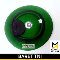 Gambar Baret Hijau Tni Tentara Militer Topi Baret - Hijau, 55/S dari Nayaka Military undefined 2 Tokopedia