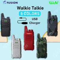 Gambar HANDY TALKY WLN HT UHF TWO WAY RADIO 5 WARNA C1 WALKIE TALKIE 1 UNIT - Putih 1pc dari Alvin Green Store undefined 1 Tokopedia