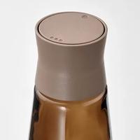Gambar Set Isi 2 Botol Bumbu/Shakers garam dan lada hitam, Kaca Cokelat 12cm dari HOME FURNITURE ORIGINAL undefined 4 Tokopedia