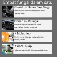 Gambar 4 IN 1 VACUM CLEANER MOBIL PENYEDOT DEBU MULTIFUNGSI CORDLESS VACUUM dari Alvin Green Store undefined 5 Tokopedia