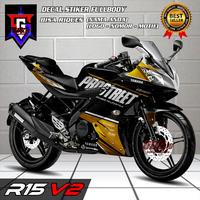 Gambar COD BAYAR DI TEMPAT Decal Sticker Motor R15 Decal Striping R15 V2 - Merah, Pakai Antigores dari Galire undefined 4 Tokopedia