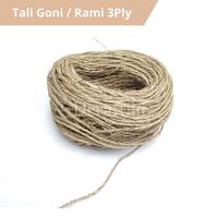 Gambar TALI RAMI 3 PLY / TALI RAMI ROLL / TALI RAMI GONI / TALI RAMI 50 METER dari Artpediashop undefined 2 Tokopedia