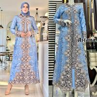 Gambar GAMIS ASTANA TILE BORDIR TERBARU-GAMIS BORDIR WANITA KEKINIAN - dusty, L dari sigawa store_NEW undefined 1 Tokopedia