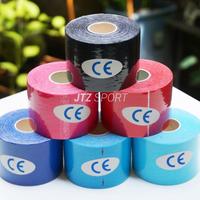 Gambar ORIGINAL Kinesiology Tape / Kinesio Tape 5CM x 5M (NO BOX) - BIRU TUA dari JTZ Sport undefined 4 Tokopedia