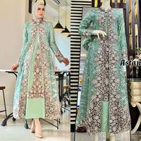 Gambar GAMIS ASTANA TILE BORDIR TERBARU-GAMIS BORDIR WANITA KEKINIAN - dusty, L dari sigawa store_NEW undefined 4 Tokopedia