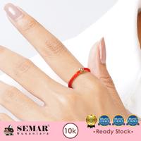 Gambar Cincin Tali Emas Bola Mrican Gold 10K Semar Nusantara - Merah dari Semar Nusantara undefined 2 Tokopedia