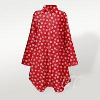 Gambar BATIK TRUSMI Kain Pantai Batik Cap Motif Bunga Bahan Rayon Merah HL dari BT Batik Trusmi Official undefined 5 Tokopedia