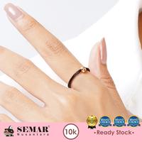 Gambar Cincin Tali Emas Bola Mrican Gold 10K Semar Nusantara - Merah dari Semar Nusantara undefined 1 Tokopedia