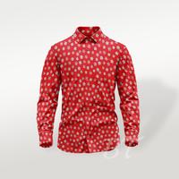 Gambar BATIK TRUSMI Kain Pantai Batik Cap Motif Bunga Bahan Rayon Merah HL dari BT Batik Trusmi Official undefined 3 Tokopedia