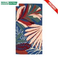 Gambar Karpet Lantai Bulu Tipis Bermotif Biru Leaf Grafis, 80x150 cm Original dari SWEDEN ONLINE DISTRIBUTION undefined 1 Tokopedia