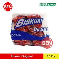 Gambar (KHI88) Biskuat Original 1 Pak Renceng 20 Pcs 10g 10gr 10 g- Biskuit dari renianggra1 undefined 1 Tokopedia