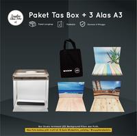 Gambar Paket Lengkap Tas + Box Studio Foto + 3pc alasfoto A3 SAF dari Supplieralasfoto undefined 1 Tokopedia