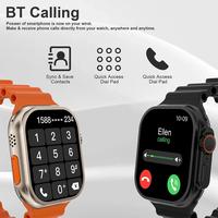 Gambar T800 Ultra Bluetooth Smartwatch 1.99 inch HD Screen Full Touch - Star Watch dari iKee Amo undefined 5 Tokopedia
