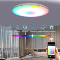 Gambar Hot Sale 100V~260V 30W RGBCW Wifi Smart Ceiling Light Remote Control dari LANJAYA STORE undefined 2 Tokopedia