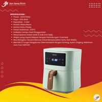 Gambar MITO Digital Air Fryer AF1 V2 4L - Hijau dari Jaya Agung Mesin_NEW undefined 2 Tokopedia