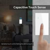 Gambar Saklar Lampu Sentuh Futuristik Smart Switch WiFi Timer Touch Sense dari Sabina Kitchen Housewares undefined 2 Tokopedia