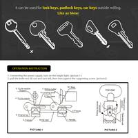Gambar Mesin Duplikat Kunci 220V Alat Potong & Salin Kunci Otomatis Multifungsi - TH-2A dari coofari tools undefined 5 Tokopedia