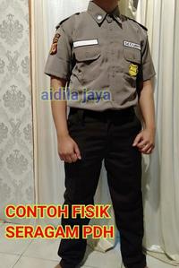 Gambar SALE! SERAGAM PDH SATPAM SECURITY COKLAT BARU dari beni7863 undefined 3 Tokopedia