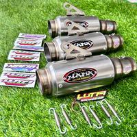 Gambar silincer mafia racing exhaust tipe mp5 panjang 15cm inlet 50mm(bonus dari alealestore82 undefined 1 Tokopedia