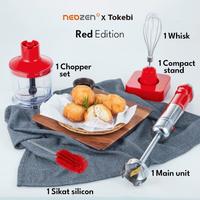 Gambar Jual TOKEBI Hand Blender Cordless - RED Berkualitas dari pia_olshp1 undefined 1 Tokopedia