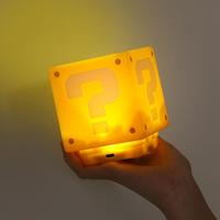 Gambar LAMPU SUPER MARIO BROS LAMP QUESTION MARK BRICK NIGHT LIGHT SOUND BOX dari yushaf undefined 1 Tokopedia