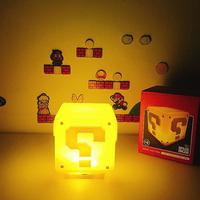 Gambar LAMPU SUPER MARIO BROS LAMP QUESTION MARK BRICK NIGHT LIGHT SOUND BOX dari yushaf undefined 5 Tokopedia