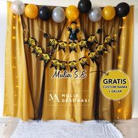 Gambar POJOK Dekorasi Backdrop Wisuda Kelulusan Background Paket Graduation 1 dari Pojok Nabila Dhop undefined 2 Tokopedia