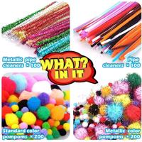 Gambar Arts and Crafts Supplies for Kids DIY Crafting School Kindergarten dari Fancyan undefined 4 Tokopedia