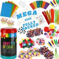 Gambar Arts and Crafts Supplies for Kids DIY Crafting School Kindergarten dari Fancyan undefined 5 Tokopedia