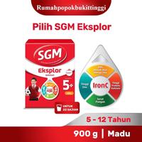 Gambar SGM Eksplor 5+ dengan IronC Susu Bubuk Rasa Madu 900GR dari rumah popok bukittinggi undefined 1 Tokopedia