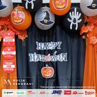 Gambar Dekorasi Backdrop Photobooth Tema Halloween Pesta Background dari Andromedaa only undefined 4 Tokopedia