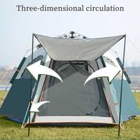 Gambar Tenda Camping Hexagonal Windproof Outdoor 5-8 Orang - SH-015 dari importermurah undefined 3 Tokopedia