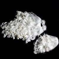 Gambar ready stock Wig Rambut Dan Jenggot Palsu Premium Tebal Sinterklas Sant dari DaunKemangiShop undefined 4 Tokopedia
