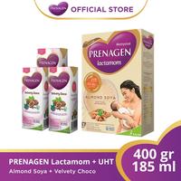 Gambar Prenagen Lactamom Almond Soya 400gr + Uht Choco 3 Pack dari Diverse Delights Depot undefined 3 Tokopedia