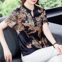 Gambar Zero~ 0003 CNY Prosperity Blouse//Atasan Blouse Dedaunan Top//Fashion dari Dharma Mulya65 undefined 3 Tokopedia