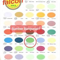 Gambar Cat Falcon Gold 2021 tropicana green hijau muda daun dinding tembok dari ganesangita undefined 2 Tokopedia