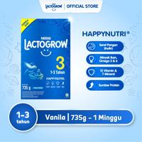 Gambar LACTOGROW 3 PLAIN / MADU / VANILA 735 GR dari CV berkah babby undefined 4 Tokopedia