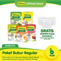 Gambar Paket Milna Bubur Bayi 6+ Free Food Storage dari Diverse Delights Depot undefined 2 Tokopedia